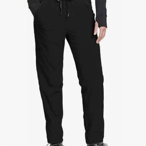 Eddie Bauer fleece-lined pant with zipper pockets